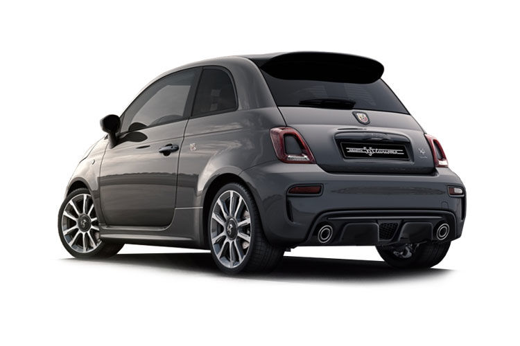 abarth 595 1.4 t-jet 165 2dr [17" alloy] back view